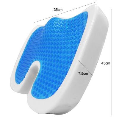 China Memory Foam Office Chair Car Gel Memory Foam Cushion for sale