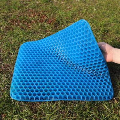 China PORTABLE PORTABLE Cushion Memory Gel Summer Cooling Foam With Ice Gel Car Cushion for sale