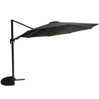 China Large Modern 4 M Square Polyester Patio Umbrella Windproof Durable Waterproof Roman Umbrella For Outdoor Garden for sale