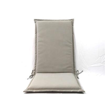 China Fire Retardant Light Gray Polyester Soft Durable Recycle New Style Flame Retardant Relax Chair Protector Pad For Indoor And Outdoor Use for sale