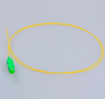 China Optisches singlemode G657A1 gelbes Kabel des Simplexbetriebs des Zopfes SC/APC 2.0mm zu verkaufen