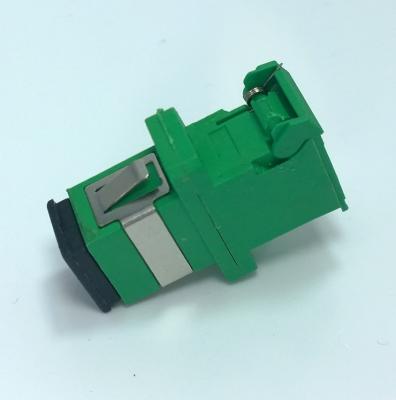 China Simplex van Sc/APC shuttered Groene Hoge Kostbare Structuur van vezel de optische adapters Te koop