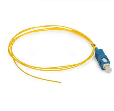 Cina PC a fibra ottica della treccia dello Sc, UPC ed APC 0.9mm singolo modo o IL<=0.2dB misto in vendita