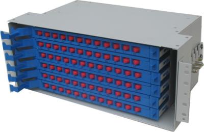 Cina 19 Inch 72 core CATV Rack-mount ODF fibra unità Box in vendita