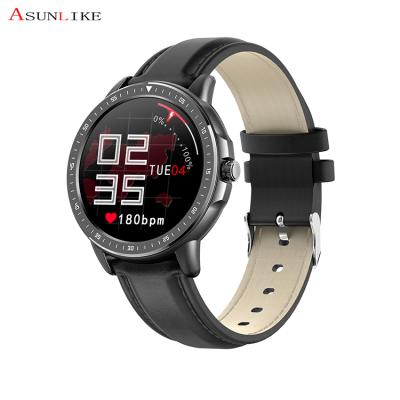 China 2020 New Arrivals IP67 Touch Screen Sports Watch Blood Pressure Tracker Waterproof Wristwatch For IOS Android Men Smart Watch CF19 for sale