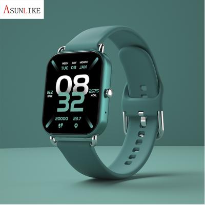 China New Design Hot Selling Touch Screen Ip68 Waterproof Heart Rate Blood Pressure Smart Watch 1.7 Inch Big Screen Smartwatch Pedometer for sale