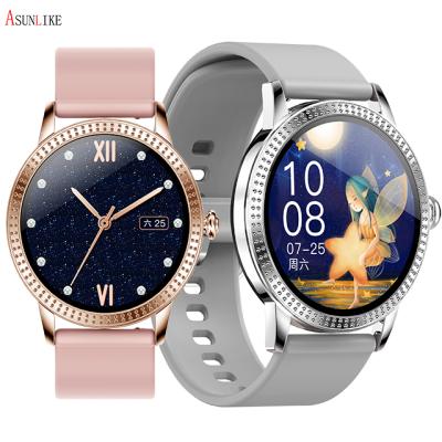 China Cheap Touch Screen Watches Phone CF18PRO Smart Watch Glass With Big Thermometer Display For Women Smart Watch for sale