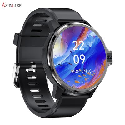 China 3G 2021 5 Million Pxels HD Dual Camera Sports Video Call Watch 4G SIM Phone 4G SIM Card Android Smartwatch With Game for sale