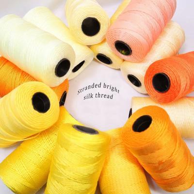 China Viable Chinese factory wholesale 100% polypropylene sequins soft linen yarn ply yarn for weaving for sale