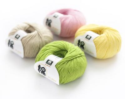 China Chinese Factory 100% Cotton Yarn Baby Yarn Hand Knitting For Knitting for sale