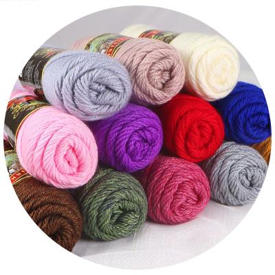 China Angora white dyed 35colors 100g bulky yarn cashmere yarn wool yarn for knitting for sale