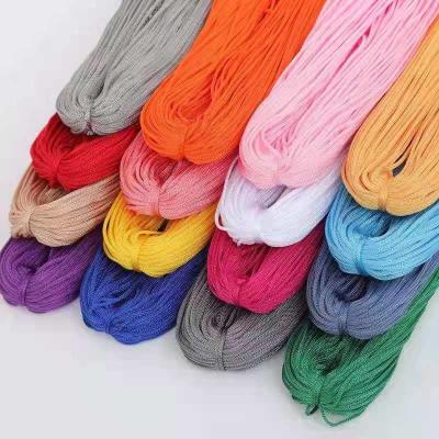 China Popular hot-selling sustainable summer 100 g 2 mm nylon yarn improved hollow yarn yarn for knitting for sale