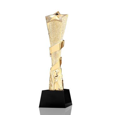 China China On Sale Business Gift Cost Performance Resin Trophies Of High Selling Cash Products Crystal Trophy for sale