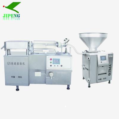 China Flexible Use Easy Operate Automatic Sausage Ham Stuffing Filling Machine And Tornado Sausage Making Line for sale