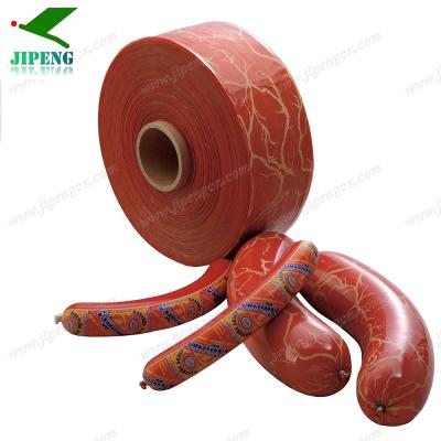 China High Barrie Hot New Products Artificial Transparency Printed Polyamide Plastic Shrinkable Hot Dog Sausage Casings for sale