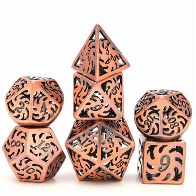 China China Wholesale Supplier Custom Polyhedral Hollow Gear Dnd Die Rolling Dies Set 16 Mm for sale