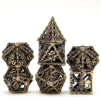 China Custom Metal Dice Set D&d Dice Dice Role Playing RPG Mtg Dungeons And Dragons Board Game Entertainment Dice 850*850 Cavity for sale