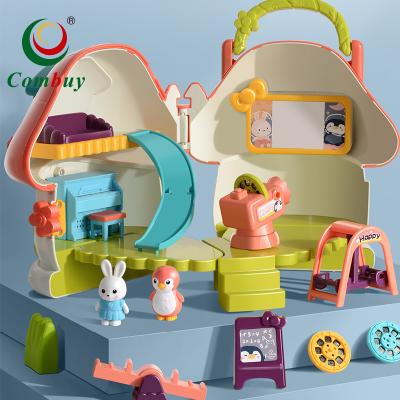 China Develop Children Intelligence Mushroom Booth Projection Piano To Pretend Educational Game Toys For Toddlers for sale