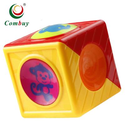 China Blocks Stacking 4PCS Game Cube Baby Sensory Intelligent Stacking Educational Toys for sale