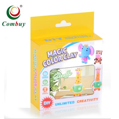 China Magic Clay Set Foam Color Play Dough Ultralight Toys For DIY 62.00*22.00*94.00CM for sale