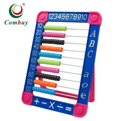 China Teaching Beads Math Toy Learning Counting Abacus Plastic For Kids for sale