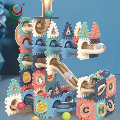 China DIY 284PCS Toddler Interesting Building Track Magic Magnetic Blocks Toys for sale