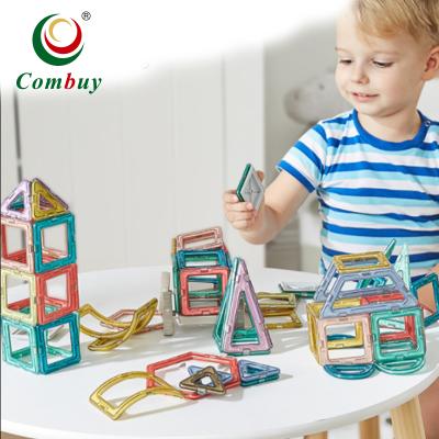 China Building Toy DIY Toys 30pcs Magnetic Building Tablet Kids Blocks For Sale for sale