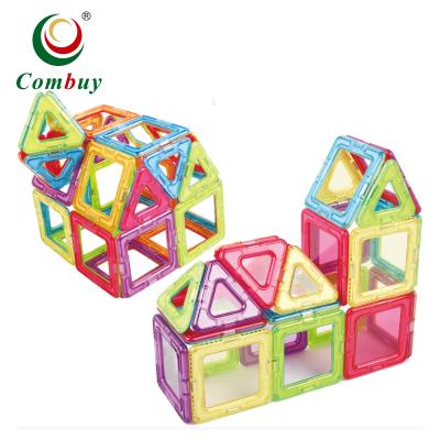 China 40pcs intellect educat 3D tiles building magnetic blocks for kids for sale