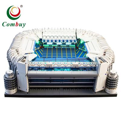 China DIY Building Brick Bernabeu Stadium APP Control LED Light Model Building Blocks for sale