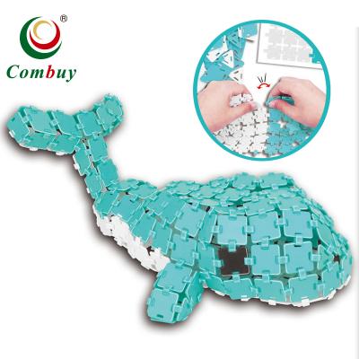 China 471PCS Magic Loops Design Toy Puzzle Chid Toy 3D Building Blocks for sale