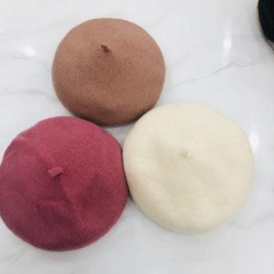 China Wholesale High Quality Picture Ladies Wool Berets Fashion Beret for sale