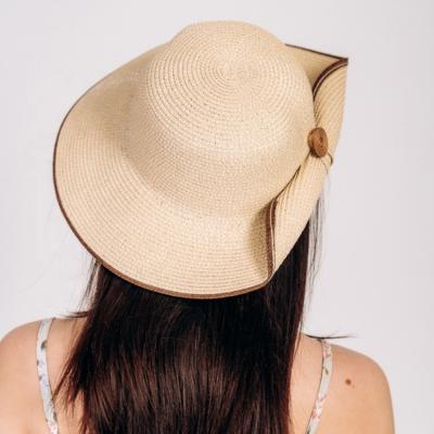 China Wholesale Ladies Wide Brim Summer Soft Image Fashion Foldable Beach Straw Hats for sale