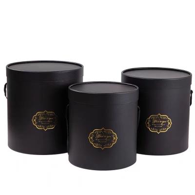 China Recyclable Valentine Birthday Custom Paper Round Tube Perfume Candle Gift Boxes Set For Candles for sale