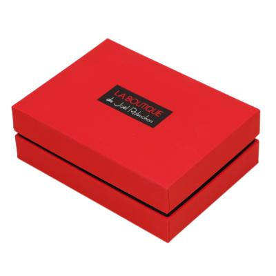 China Recycled Materials Rigid Cardboard Printing Logo Red Packaging Cajas De Zapatos Cardboard Shoe Boxes For Packaging for sale