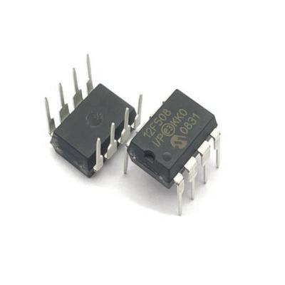 China Brand new original DIP-8 standard integrated circuit PIC12F508-I/P for sale