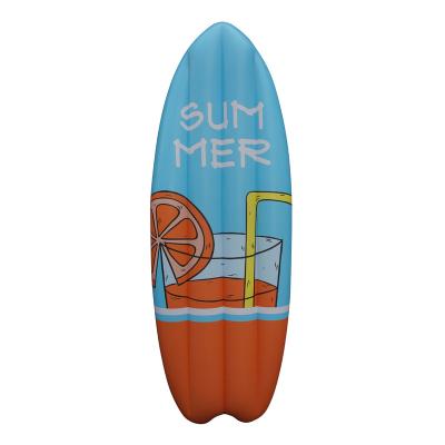 China Modern Water Play Game Inflatable Toy Surfboard Floating Row Floating Inflatable Bed Float for sale