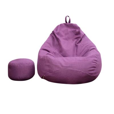 China Other Wholesale Colorful Custom Lazy Round Sofa Comfort Big Foldable Lazy Sofa Chair Kids Bean Bag Chair for sale