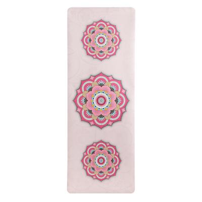 China Custom Fitness Anti-Slip Custom Printed Logo Yoga Mat Custom Pu Durable Eco-Friendly Yoga Mat 2-6mm Anti Slip Anti Tear for sale