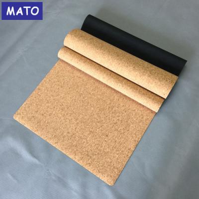 China Cork Yoga Mat Repurposed Organic Thin Rubber for sale