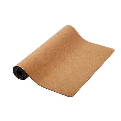 China Wholesale Anti Slip Natural Rubber Custom Printed Recycled Yoga Mat Anti Slip Sustainable Pilates Yoga Mat for sale