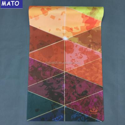 China Hot Sale Organic Printing Volume Personalized Fashion Decorative Colorful Yogamat for sale