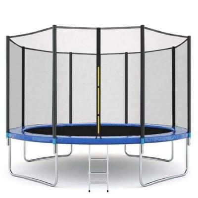 China Bungee Jumping Park Bed Large Outdoor Safe Commercial Trampoline Kids Adult Home Indoor Jumping Bed With Guard Net for sale