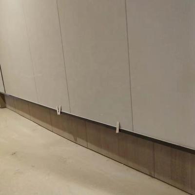 China Factory price waterproof wood grain wpc skirting board, pvc composite skirting skirting line for sale