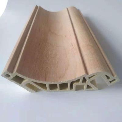 China wpc pvc ceiling cornice interior wall corner molding factory price waterproof decorative line waterproof for sale