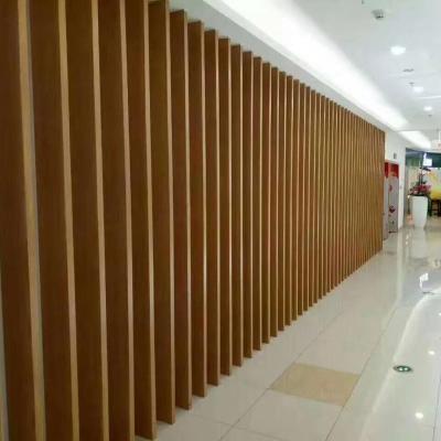 China Waterproof Composite Material Exported To Malaysia Indoor PVC Partition PVC Square Wood for sale