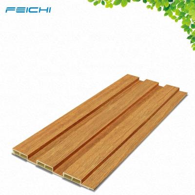 China China Suppliers Large Panel Wall PVC PVC Wpc Interior Bamboo Panel Waterproof Wood Wall Panel for sale