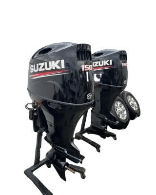 China LAST NEW USED 90HP 75HP 115HP 150HP 4 Stroke Motorboat BRAND NEW Outboard Motor for sale