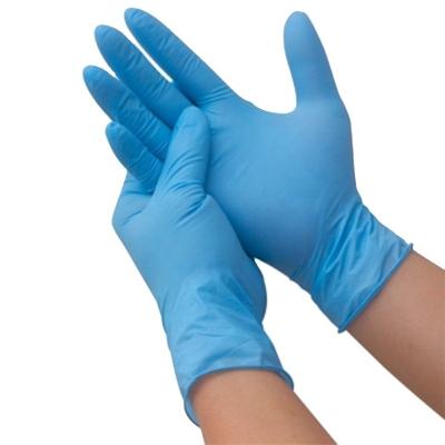 China Water Proof China Nitrile Powder Free Gloves for sale