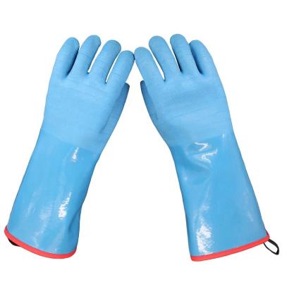 China Durable Hot Sale BBQ Waterproof Oil / Heat Resistant Insulated Cooking Gloves for sale