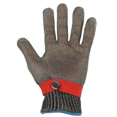 China High Quality Worker Hand Protection Stainless Steel Mesh Wire Gloves For Worker Butcher for sale